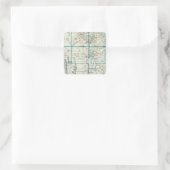 ユニオン郡の地図 スクエアシール (バッグ)