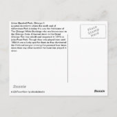 ユニオン野球パークファーストホームオブザ ポストカード (裏面)