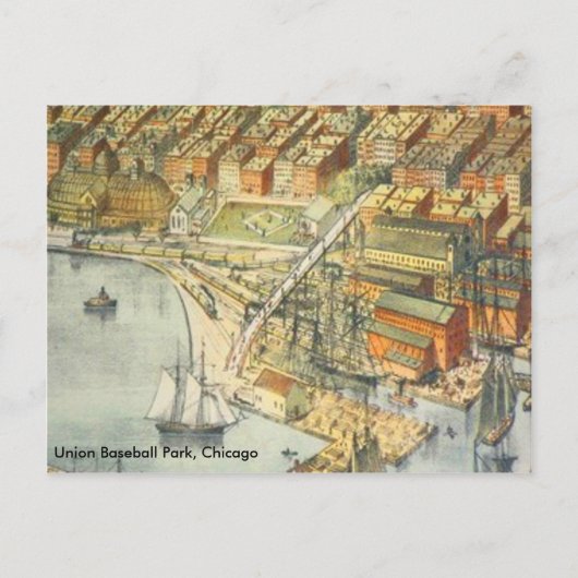 ユニオン野球パークファーストホームオブザ ポストカード (正面)