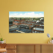 ユニオン金属カートリッジCo Bldgs キャンバスプリント (インサイチュ (リビング))