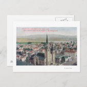 ユニオン銀行からのメリット湖の表示 ポストカード (正面/裏面)