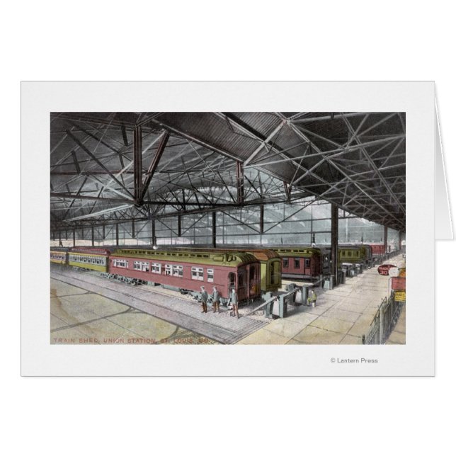 ユニオン駅で車庫 (正面横)