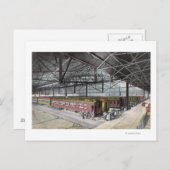 ユニオン駅で車庫 ポストカード (正面/裏面)