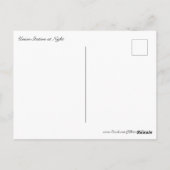 ユニオン駅の夜#2 ポストカード (裏面)