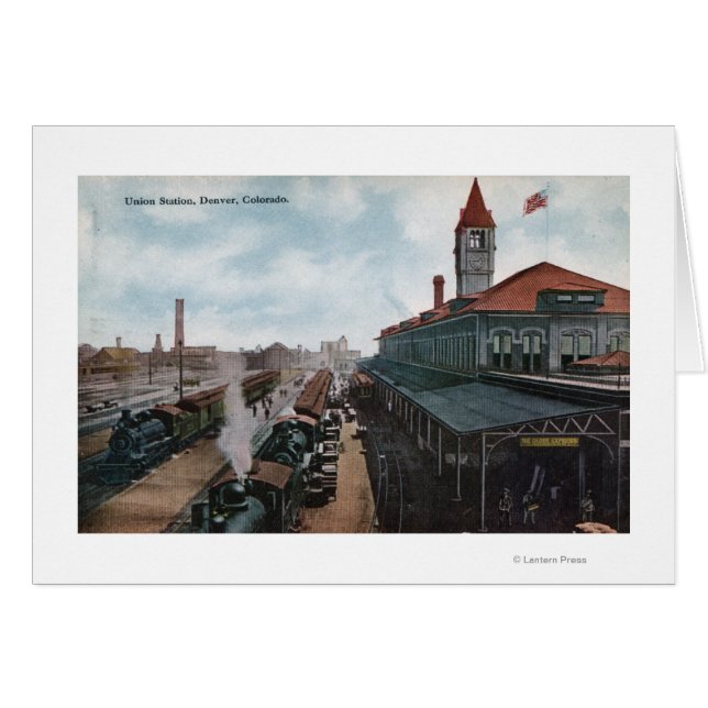 ユニオン駅鉄道の表示 (正面横)