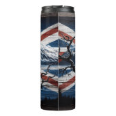 ユニオン・ジャック付きハゲ・イーグル タンブラー (裏面)