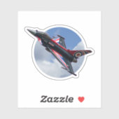 ユニオン・ジャック台風の雲 シール (シート)