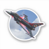 ユニオン・ジャック台風の雲 シール (正面)