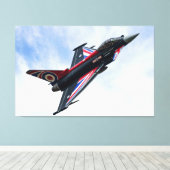 ユニオン・ジャック台風 キャンバスプリント (インサイチュ (ウッドフロア))