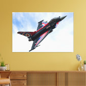 ユニオン・ジャック台風 キャンバスプリント (インサイチュ (リビング))