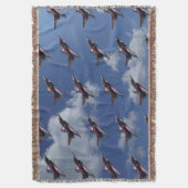 ユニオン・ジャック台風 スローブランケット (正面縦)