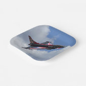 ユニオン・ジャック台風 ペーパープレート (傾斜あり)