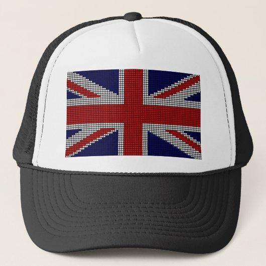 ユニオン・ジャック国旗のイギリス国旗 キャップ (正面)