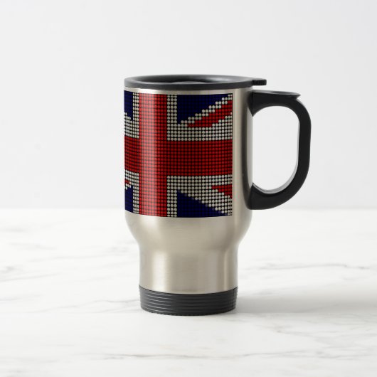 ユニオン・ジャック国旗のイギリス国旗 トラベルマグ (右)