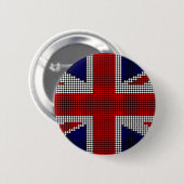 ユニオン・ジャック国旗のイギリス国旗 缶バッジ (正面&裏面)