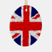 ユニオン・ジャック国旗の国 セラミックオーナメント (右)