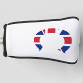 ユニオン・ジャック国旗のCモノグラム ゴルフヘッドカバー (正面)