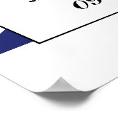 ユニオン・ジャック結婚国旗の歓迎 ポスター (角)