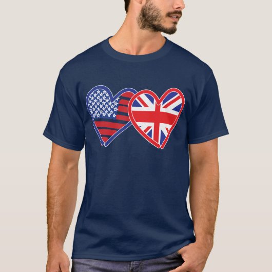 ユニオン・ジャック/アメリカ Tシャツ (正面)