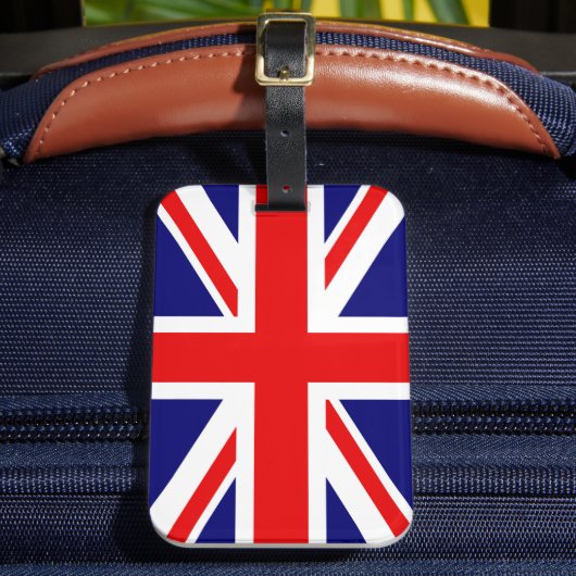 ユニオン・ジャック – イギリス国旗ロンドン ラゲッジタグ (正面インサイチュ2)