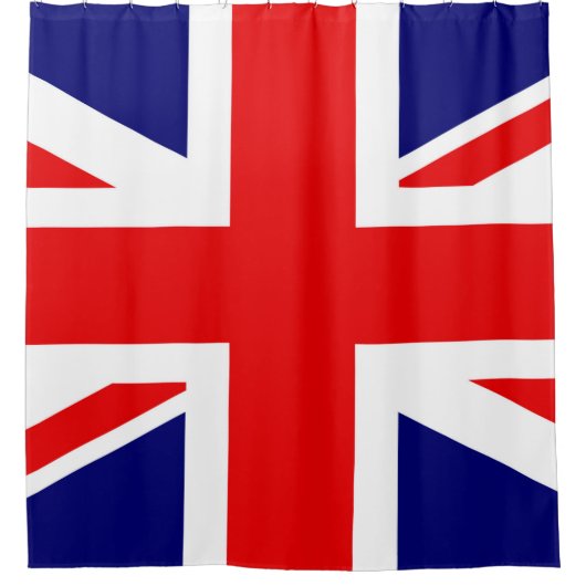 ユニオン・ジャック – イギリス国旗 シャワーカーテン (正面)