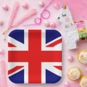 ユニオン・ジャック – イギリス国旗 ペーパープレート (パーティー)