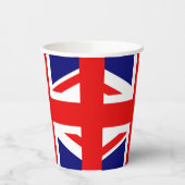 ユニオン・ジャック – イギリス国旗 紙コップ (左)