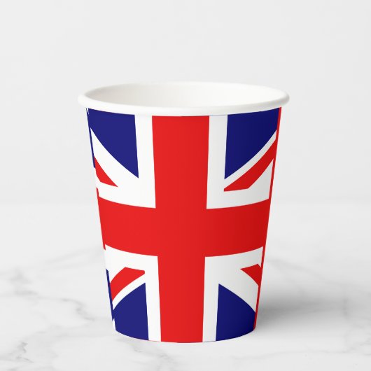 ユニオン・ジャック – イギリス国旗 紙コップ (正面)