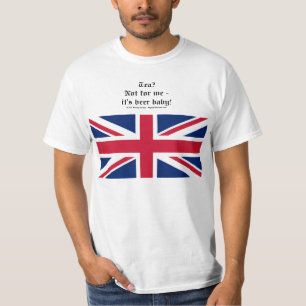ユニオン・ジャック（イギリス）ティーとTシャツ？私には….. Tシャツ