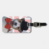 ユニオン・ジャック・ジャック・ラッセル ラゲッジタグ (正面横)
