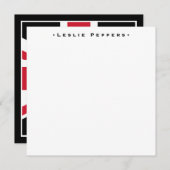 ユニオン・ジャック ノートカード (正面/裏面)