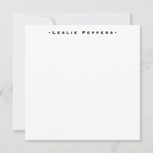 ユニオン・ジャック ノートカード (正面)