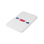 ユニオン・ジャック・フラッグbmcntにオーバーレイIモノグラム バスマット (アングル)