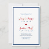 ユニオン·ジャック·フラ結婚グ愛国2 招待状 (正面)