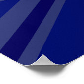 ユニオン・ジャック・ブリティッシュ・フラッグのブルース ポスター (角)