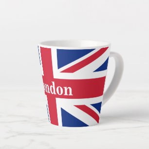 ユニオン・ジャック・ロンドン～英国旗 カフェラテマグ