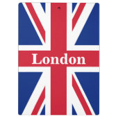 ユニオン・ジャック・ロンドン～英国旗 クリップボード (裏面)