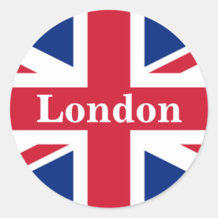 ユニオン・ジャック・ロンドン～英国旗 ラウンドシール