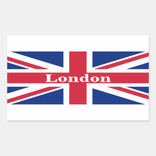 ユニオン・ジャック・ロンドン～英国旗 長方形シール