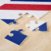 ユニオン・ジャック – 王国統一された旗 ジグソーパズル (側面)