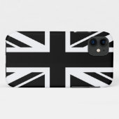 ユニオン・ジャック~白黒 Case-Mate iPhoneケース (裏面(横))