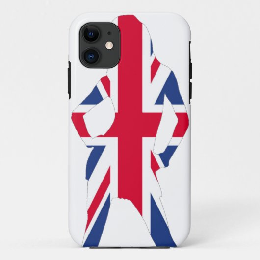 ユニオン・ジャック Case-Mate iPhoneケース (裏面)