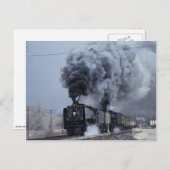 ユニオン・パシフィック、844番、3985番、勝利 ポストカード (正面/裏面)