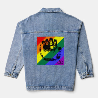 ユニオン プライド ディスエイブルド ワーカーズ &LGBTQ+ デニムジャケット