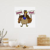 ユニオンYesトルコ;トーキングトルコ連合Yes ポスター (キッチン)