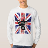 ユニオ保ン・ジャックに落ち着いてロック Tシャツ (正面)
