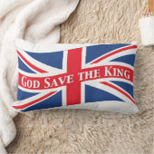 ユニオ救ン・ジャックと王の神 ランバークッション (ブランケット)