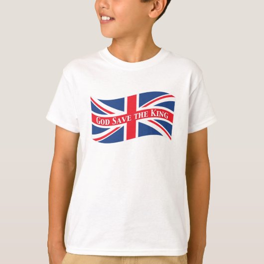 ユニオ救ン・ジャックと王の神 Tシャツ (正面)