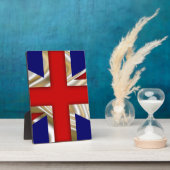 ユニオ王室のン国旗 – 素晴らしイギリス フォトプラーク (側面)