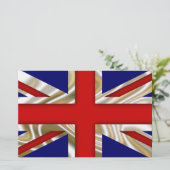 ユニオ王室のン国旗 – 素晴らしイギリス 便箋 (スタンド正面)